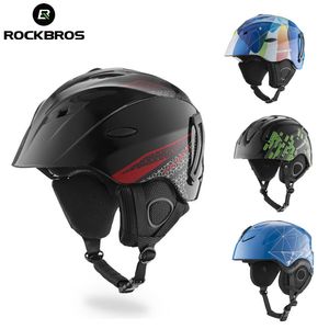 Casco da sci Certificazione CE Caschi da sci di sicurezza Snowboard Winter Chlid Abbigliamento per la testa da skateboard ultraleggero termico per adulti