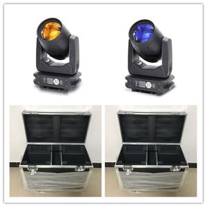 4 pcs com flightcase Halloween decoração Smart Professional Stage Light Mini 100 W Lyre LED Moving Head Feight Light