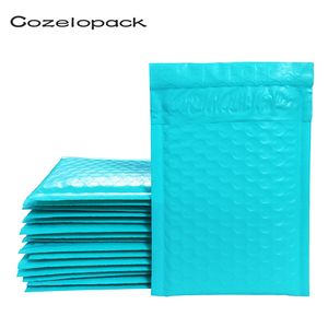 10 PZ/3 dimensioni Teal Green Poly Bubble Mailer Buste imbottite Buste autosigillanti Buste a bolle Buste di spedizione Borsa postale