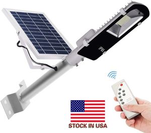 Stok yılında ABD + Yeni 102 LED'ler SMD5730 7200LM Güneş Enerjili Sensör Duvar Işık Açık Suya Enerji Tasarruflu Lamba Sokak Yard Yolu Bahçe