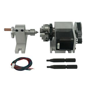 Tool Parts Tailstock and Rotary A Axis for CNC Router Engraver Milling Machine