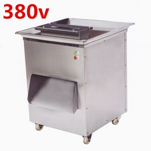 380V 1500W QC-B-kyckling, anka, gås, duva, fiskskärmaskin, köttskärmaskin, produktion 800 kg/timme