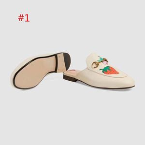 Kapcie Baotou For Women 2019 Soft Cowhide Outdoor Beach Lazy Lazy Kapcie Designerskie Kapcia Duży rozmiar US10