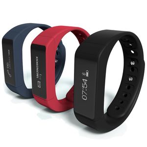 I5 Plus Smart Bracelet Bluetooth Promemoria messaggi fotocamera Tracker fitness Orologio da polso Passometer Sleep Monitor Smart watch Per IOS Android