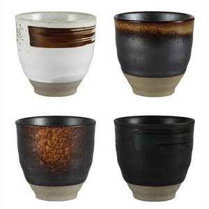 Vintage Water Mug Japanese Style Tea Master Cups Teacup 220ml Ceramic Teacup Decor Teaware Container Drinkware Crafts