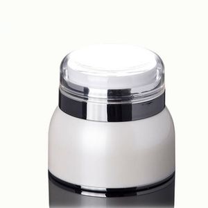 Akrylkr￤m burkar parfymflaska 30g 50g Press Pump Airless Cream Emulsion Bottles Mask Skin Care Products Packaging 50st/Lot