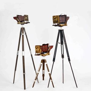 SL Retro Kodak Tripod Camera Models, Tinplate Handmade Vintage Ornaments, for Christmas Birthday Gifts, Collecting, Home,Shop,Bar Decoration