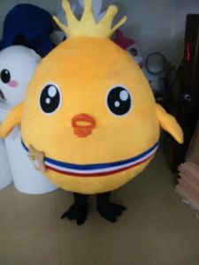 2019 Hot New Egg Chicks Big Cock Mascot Kostymer Props Kostymer Halloween Gratis frakt