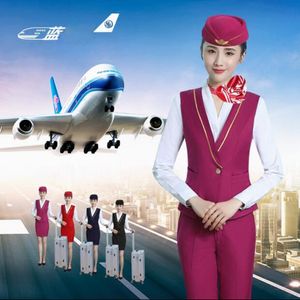 Professional women Suits Air hostess uniform high speed railway stewardess Occupation Uniform student interview Clothings women