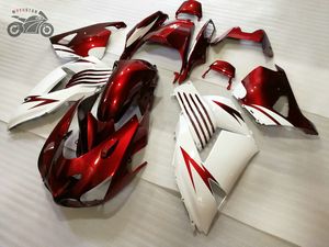 Injection motorcycle fairings set for Kawasaki Ninja ZX-14 2006 2007 2008 ZX14R 06 07 08 ZX-14R red black ABS plastic fairing kits