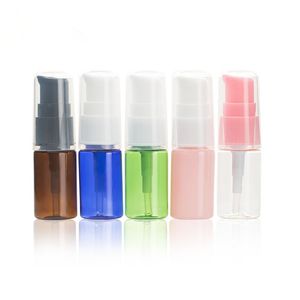 10ml Pusta butelka z płytą z tworzyw sztucznego zbiornikowy zbiornik Przenośny Travel Cosmetic Słoik Szampon Butelki Prysznicowe Próbki Papierowanie