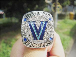 2016 Villanova Wildcats Basketball Championship Ring With Wooden Display Box Souvenir Men Fan Gift 2019 Wholesale Drop Shipping