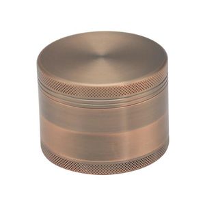 Wholesale spot plate for sale - Group buy 2018 new four level mm bronze plate spot grinder aluminum alloy cigarette cutter smoking set