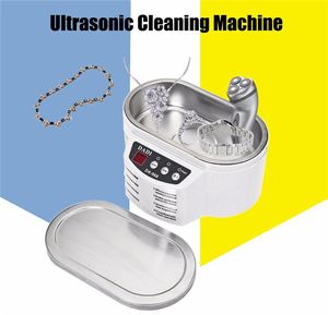 Nova Inteligente Ultrasonic Cleaner Aço Inoxidável Lavagem de Onda de ultra-som para Óculos de Jóias Ultrasound Bath Machine DHL FEDEX