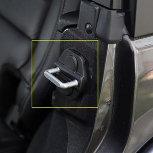 Черный ABS замок защитная крышка декоративная крышка подходит для Jeep Wrangler JL авто аксессуары для интерьера 197h