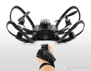 TL Mini GestureAPP Remote Control Drone Toy, 480P Camera FPV UAV, manter a altitude, aviões de 360 ​​° Flip, luzes LED, Xmas Kid presente de aniversário, 3-2