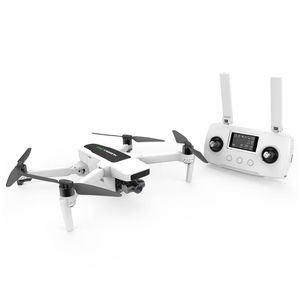 Hubsan Zino 2 5G WiFi 6KM FPV 4K/60FPS GPS Foldbar RC Drone med 3Axis löstagbar gimbal 33 minuter Flying Time RTF Portable Version - White