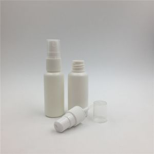 100 Sets ml OZ HDPE Lege Witte Plastic Parfum Mist Spray Fles Hervulbare Spuitfles