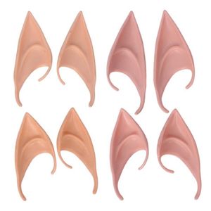 2020 Elf Ears Halloween Fairy Cosplay Akcesoria Cosplay Vampire Maska na Latex Soft False Ear Nowy