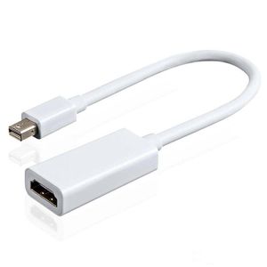 Thunderbolt Mini Display Display DisplayPortDP男性からHD女性ミニDPコンバーターアダプターApple MacBook PC MQ50用