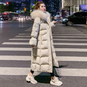 Женщины Пуховая куртка 2019 Зима для верхней одежды Womens Parkas Мех с капюшоном Хлопковая мягкая женская пальто Теплая или