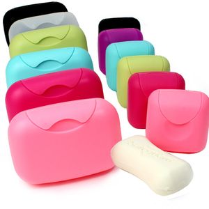 Portable Travel Soap Dish Lock Seal Box Bathroom Toilet Soap Container Holder Case Plate Home Shower Hiking supplies