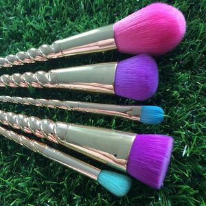 20 SET MACKUP BRAINS SETS COSMETICS BRAINS 5 ПК Яркие цвета розовое золото спиральный хвостовик от Hope12