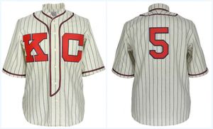 Monarchs 1945 Home Jerseyすべてのプレーヤーまたはナンバーステッチ縫製高品質の高品質の送料無料野球ジャージ
