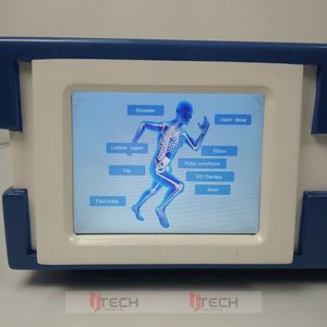 Pneumática máquina de tratamento de onda de choque extracorpórea para ED disfunção eréctil fascite plantar calcanhar tratamento da dor passo 8 bar de 0,5