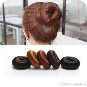 Strumenti per lo styling dei capelli in spugna di schiuma magica all'ingrosso Piastra per capelli Donut Bun Maker Princess Accessori per capelli acconciature carine Elastico