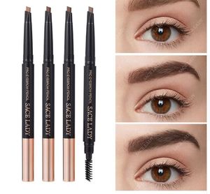 Ögonbrynspennor Makeup Professional Eye Brow Pen Make Up Waterproof Eyebrow Paint Shade Natural Brand Cosmetics