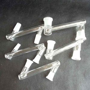 Glas-Dropdown-Rückgewinnungsfänger, Drop-Down-Adapter, Raucherwerkzeug-Zubehör, 10 mm, 14 mm, 18 mm, für Reclaimer-Ölplattformen, Wasserpfeifen, Bongs, Konverter, 8 Stile