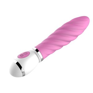 12 Geschwindigkeits-vibrierender AV-Stab Klitoris-Zauberstab-Massagegerät Vibrator Klitoris-Stimulator Sexprodukte Erwachsenes Geschlecht spielt für Frau VI-153A