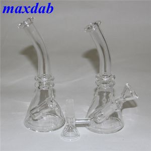 Tubos de água de vidro de alta qualidade Dab Rig Mini Smoking Bongs Bongs Hookah com Bong Bong de 10 mm Bong Blunt