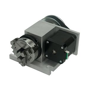 محور دوار CNC Chuck 50mm نشاط ذيول ووتاري محور 4 محور لآلة طحن المنقوش CNC