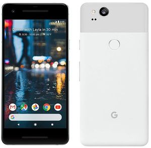 الأصلي Google Pixel 2 4G LTE الهاتف الخليوي 4 جيجابايت RAM 64GB 128GB ROM Snapdragon 835 Octa Core Android 5.0 