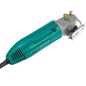 220V 65W portátil pano elétrica Tecido cortador Shears Circular Rodada KN-ife Rotary máquina de corte tesouras eléctricas