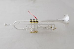 LT190S-85 Trumpet Bästa kvalitet Stradivarius New Trumpet Music Instrument B Flat Preferred Super Performance Gratis frakt