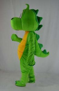 2019 Desconto venda da fábrica Yoshi Dinossauro Traje Da Mascote Dos Desenhos Animados Fancy Dress Adulto Frete Grátis