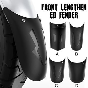 Motorcykel lång framsida Bakre plast Fender för Honda CB190RGW250 150NK Universal Ändring Fenders Tillbehör Motorc Parts