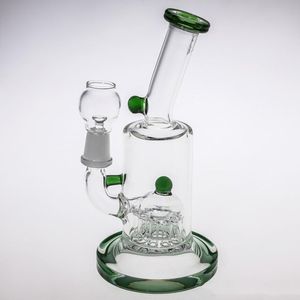 Wholesale tall glass dome for sale - Group buy 18cm Tall Hookahs Glass Bong Pink Oil Rigs Glass Bongs With Perc perclator Dome Nail Joint Size mm Thick Base Smoking Pipes
