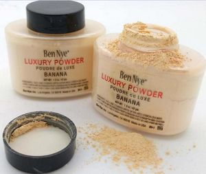 Ben Nye Luxury Powder 42g Yeni Doğal Yüz Gevşek Toz Su geçirmez Besleyici Muz Parlatıcı Uzun Kalıcı