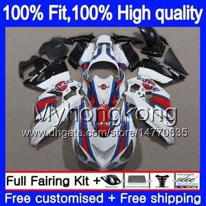 حقن لKAWASAKI ZX 14R ZZR1400 2006 2007 2008 2009 2010 2011 223MY.121 ZZR1400 ZX14R ZX14R 06 07 08 09 10 11 أحمر أبيض Fairings لل