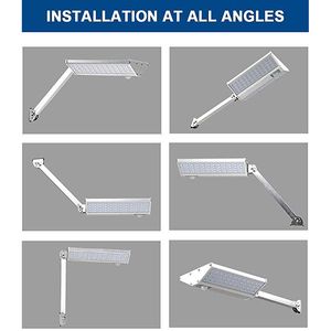 96LED Solar Light Wall Lamp Powerful Battery Solar Panel Bright LED Light Source 10W 10000mAh 1500lm Solar Lights Cold White Outdoor Garden