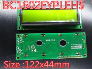 1 PC BC1602EYPLEH $ 1602B Желтый экран ЖК-модуль LCD / LCM 3.3V 122x44mm