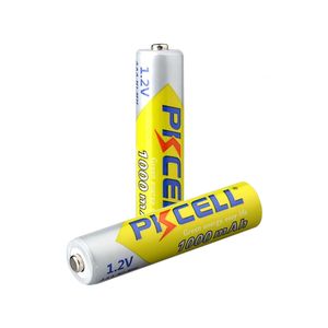 100% Hakiki PKCELL 10440 Pil 1000 MAH 1.2 V NiMH Şarj Edilebilir Uzaktan Kumanda Için NO7 3A Piller Elektronik Oyuncaklar Araçları Fanlar