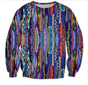 Nova Moda Das Mulheres / Mens dos Anos 90 Retro Engraçado 3D Impressão Crewneck Camisola Jumper Mulheres / Homens Moda Roupas AABB017