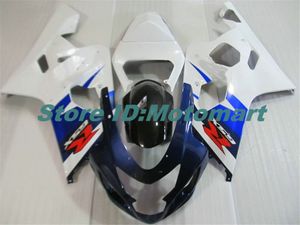 SUZUKI GSXR600 750 K4 04 05 GSXR 600 GSXR 750 2004 2005 kırmızı, mavi grenaj için Motosiklet Fairing kiti SF124 set