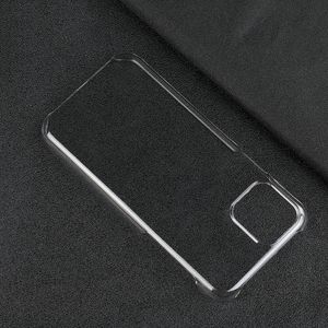 Slim Transparent Clear Case för iPhone 11 Pro Max Crystal Ultra Hard Plastic Glossy Snap Back Cover för iPhone X XR XS Max Capa