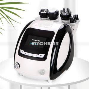 Cavitação ultra-RF Máquina de 5 em 1 Vacuum Radio Frequency Bipolar RF perda de peso corporal pele facial aperto Anti-Envelhecimento Homeuse Spa